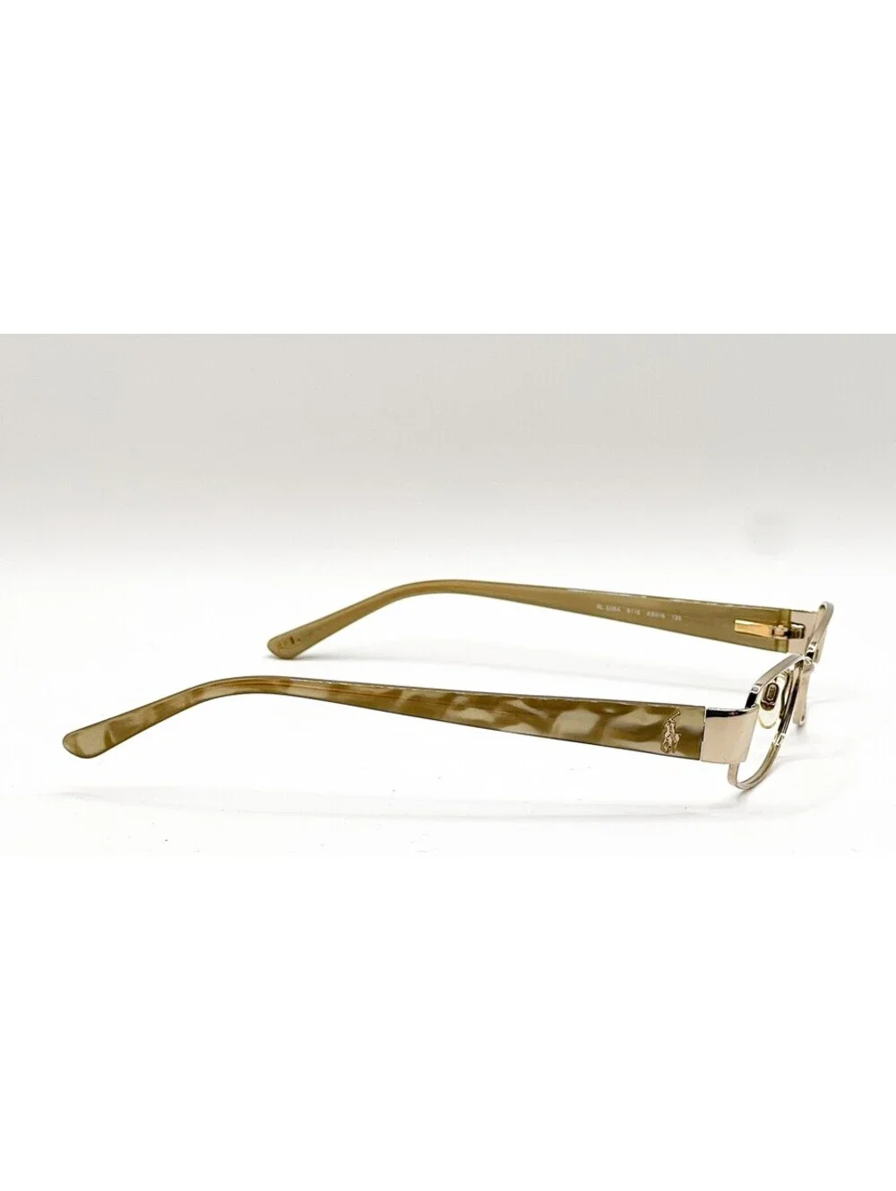 Ralph Lauren RL 5064 9116 Light Gold Gray Havana Authentic Eyeglass Frames 49-16